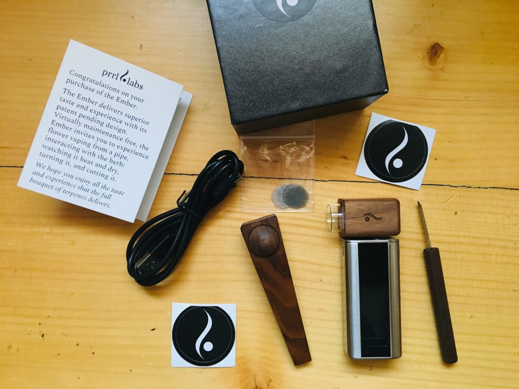 The Ember by Prrl Labs Box Contents