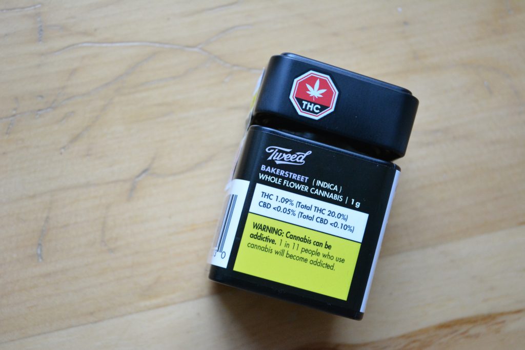 Review: Tweed Bakerstreet from Relm Cannabis Co.